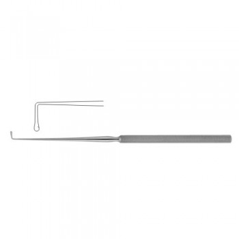 Wagener Ear Hook Fig. 1 Stainless Steel, 14 cm - 5 1/2"